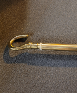1500mm Fixed Crank Handle Pole - Chrome