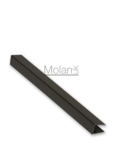 PVC End Closure 16mm Brown