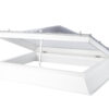 Coxdome Classic Rectangular Flat Roof Dome - Manual Pyramid