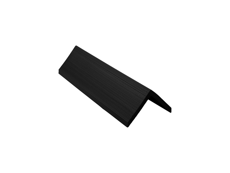 Storm Shiplap Composite Cladding Angle Black