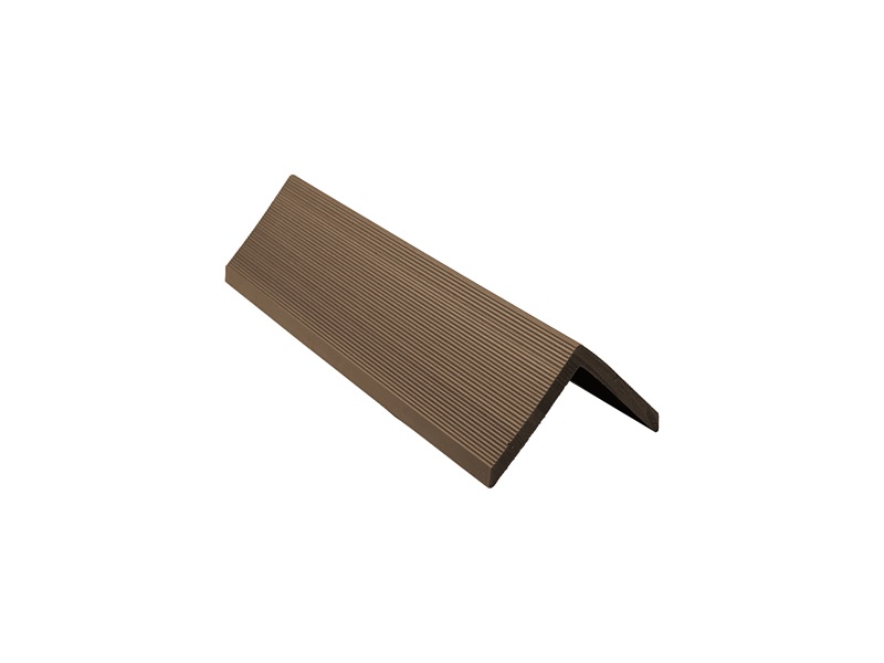 Storm Shiplap Composite Cladding Angle Teak